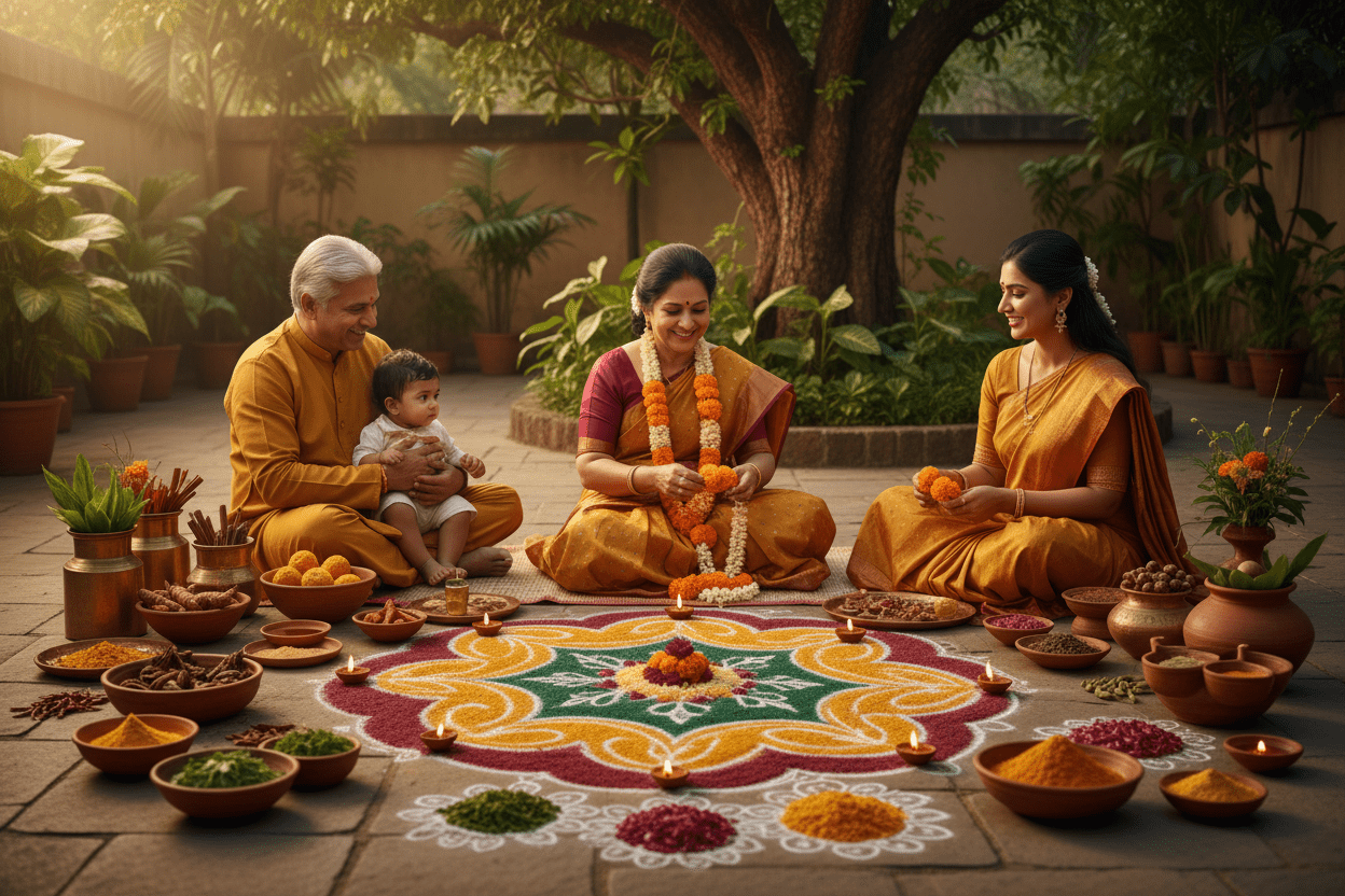🌺 Festivals, Family &amp; the Return to Natural Living — The Brahmi Way