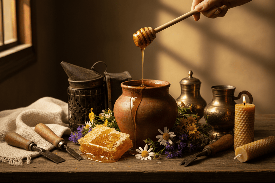 🍯 Honey and Heritage: The Ancient Art of Natural Sweetness - Brahmi Naturals