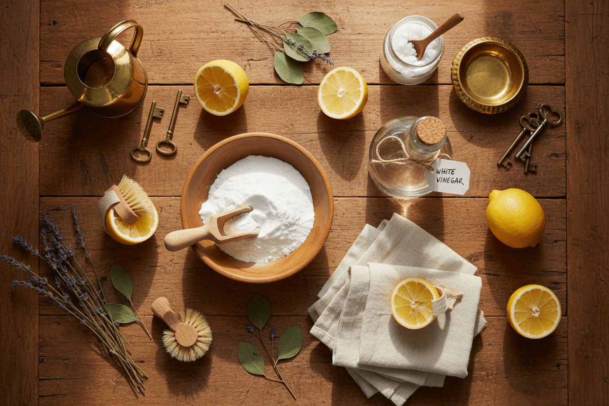 🪔 Natural Cleaning & Polishing: The Old Ways That Still Work - Brahmi Naturals