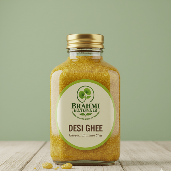 Desi Ghee – Havyaka Brahmin Style - 1000g - Brahmi Naturals