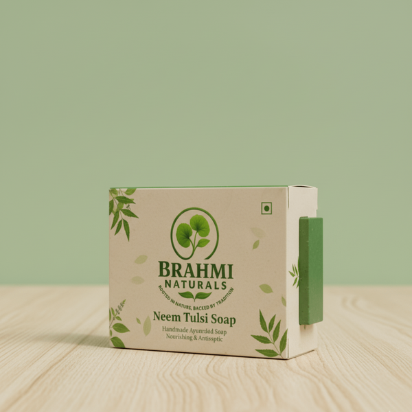 Neem Tulsi Soap - Brahmi Naturals