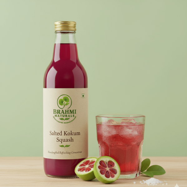 Salted Kokum Squash - 500 ml - Brahmi Naturals